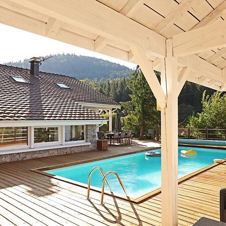 Le Chalet Blanc - Jacuzzi / Piscine / Sauna 热拉梅 外观 照片