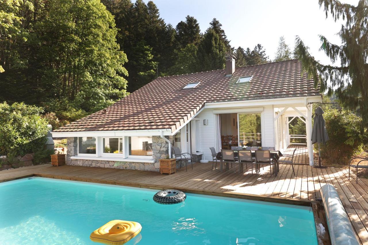 Le Chalet Blanc - Jacuzzi / Piscine / Sauna 热拉梅 外观 照片