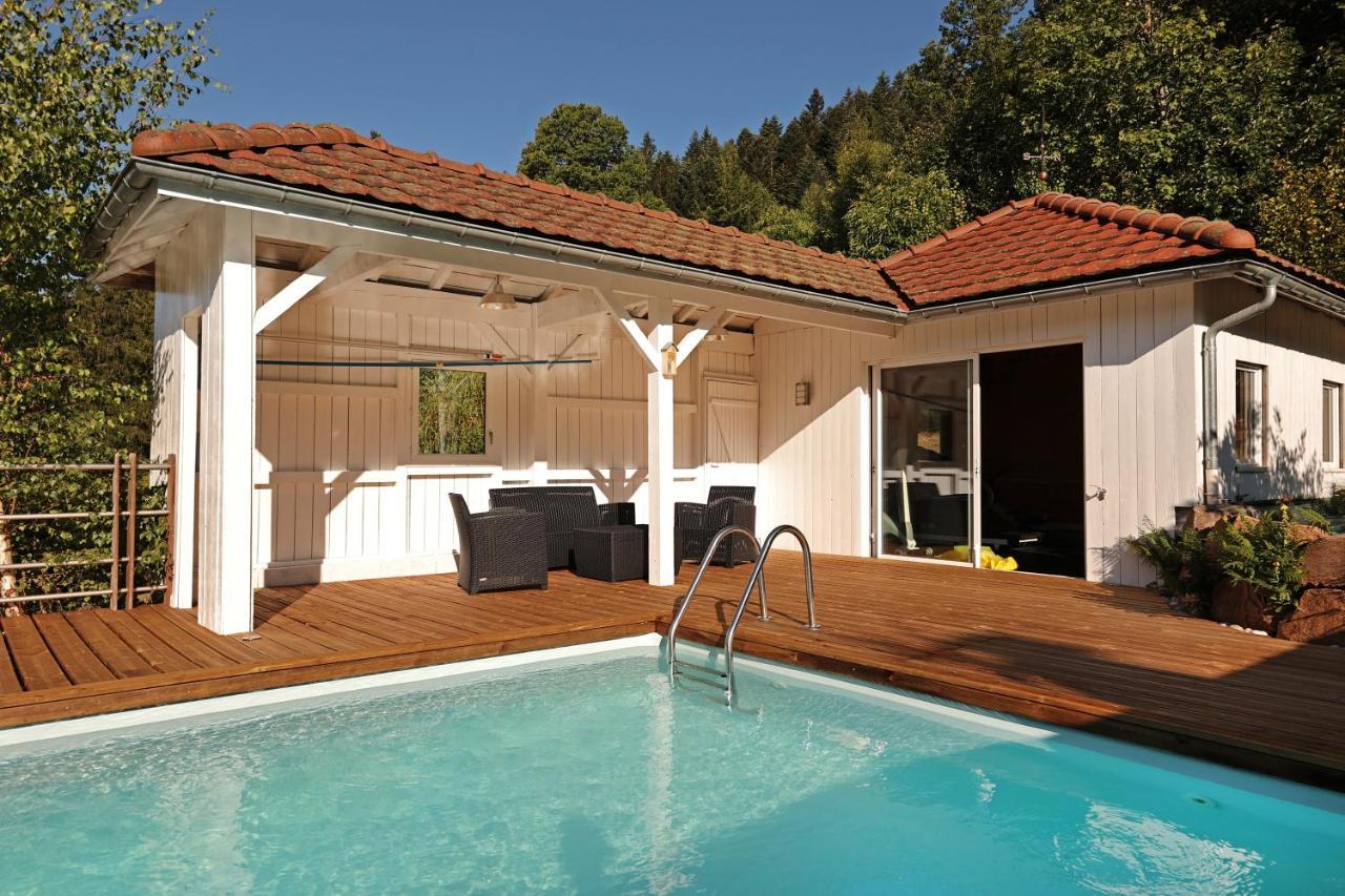 Le Chalet Blanc - Jacuzzi / Piscine / Sauna 热拉梅 外观 照片